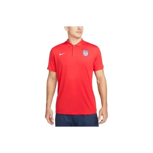 Nike USA Soccer Team Olympic Series Поло Мужское Красное