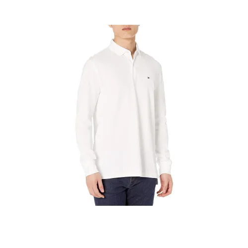 Tommy Hilfiger Polo Мужское Белое