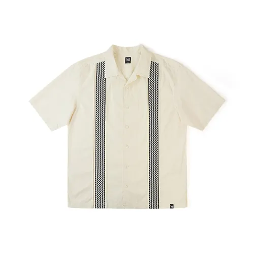 Lee Экрю Мужские Рубашки