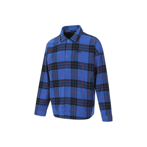 Vans Tartan SHACKET Рубашка Мужская Синяя