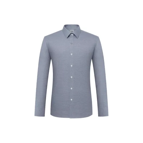 Camicissima Рубашка Мужская Черная Синяя