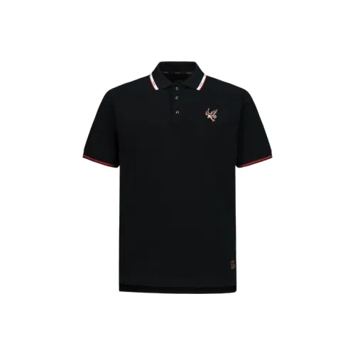 EVISU Черная мужская поло