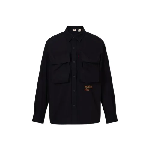 Levis Мужские Черные Рубашки