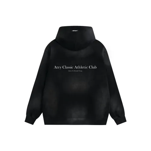 Atry Alphabet slogan series Свитшот Унисекс Черный