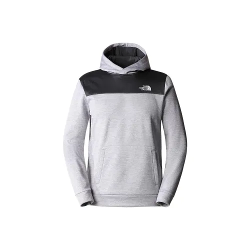 THE NORTH FACE REAXION Флис Пуловер Толстовка Свитшот Мужской Светло-Серый Асфальт-Серый