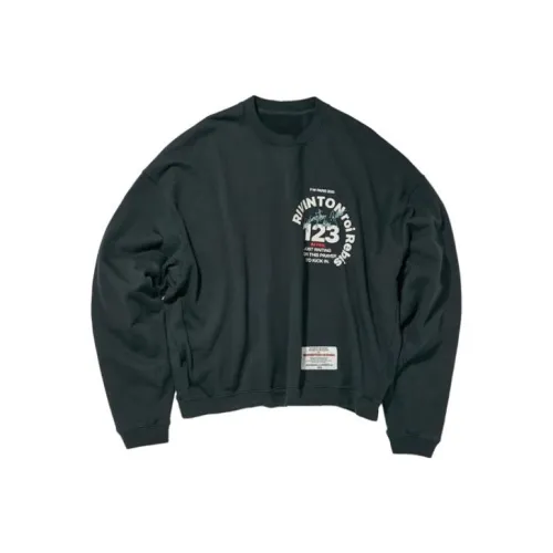 Union Черные Мужские Свитшоты