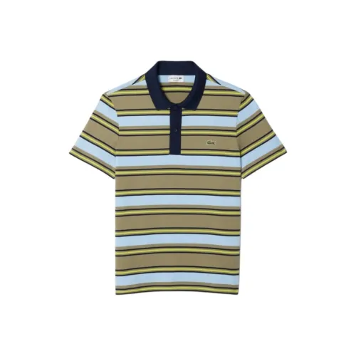 Зеленая мужская поло от LACOSTE Collaboration