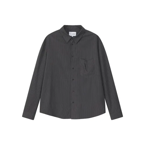 YOSHIYOYI Полосатые унисекс рубашки