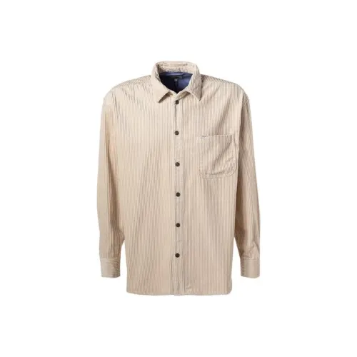 Pepe Jeans Бежевые Мужские Рубашки