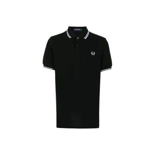 FRED PERRY Мужская черная поло