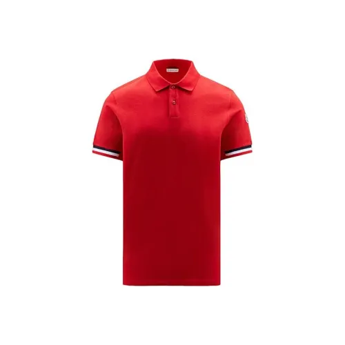 MONCLER FW22 Red Men's Polo
