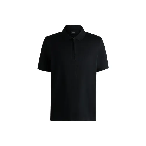 Hugo Boss Поло Мужское Черное