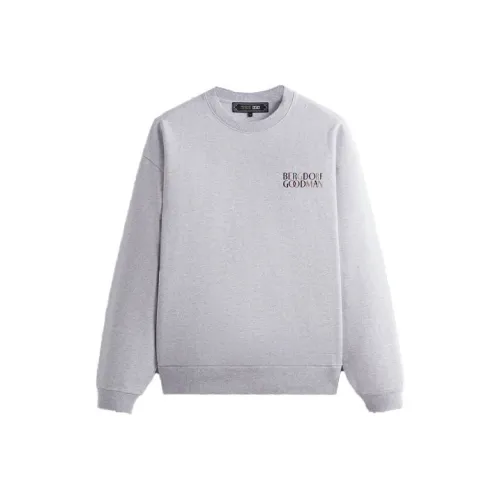 KITH FW23 Bergdorf Goodman Nelson Crewneck Толстовка Унисекс Серый