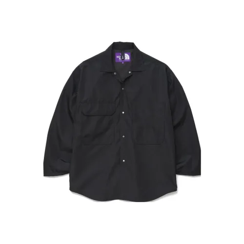 THE NORTH FACE PURPLE LABEL Мужские черные рубашки