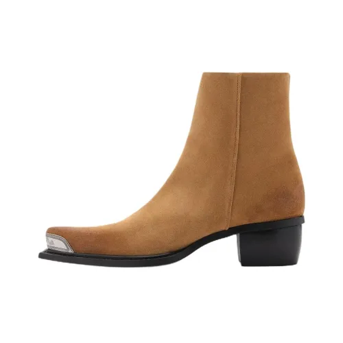 MANGO Botines 2,9cm Женские Коричневый