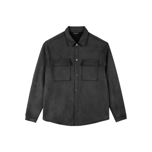 INNERSECT SS24 Рубашка Унисекс Угольный Серый