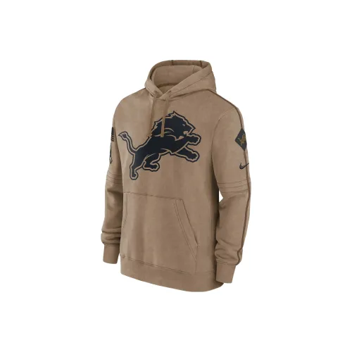 Nike Detroit Lions Salute To Service Клуб Толстовка Мужская Хаки