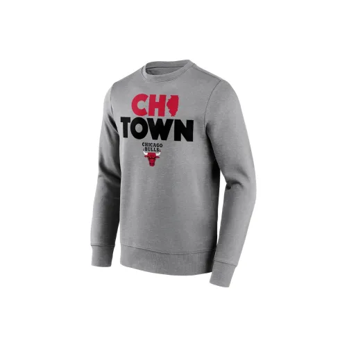 NBA Chicago Bulls Fanatics Свитшот Мужской Серый