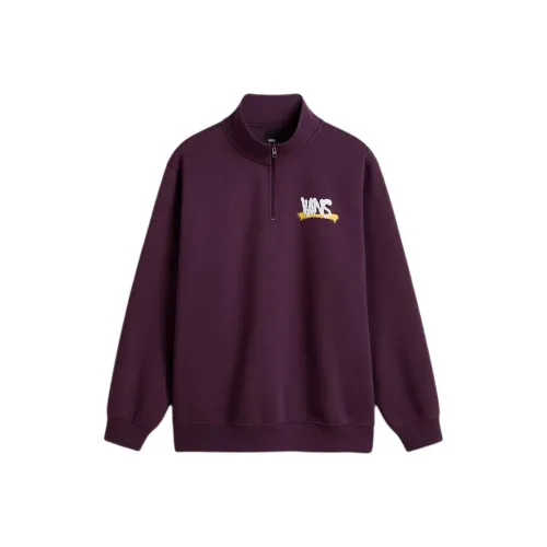 VANS Og Flower Spray Фиолетовый Мужские Свитшоты