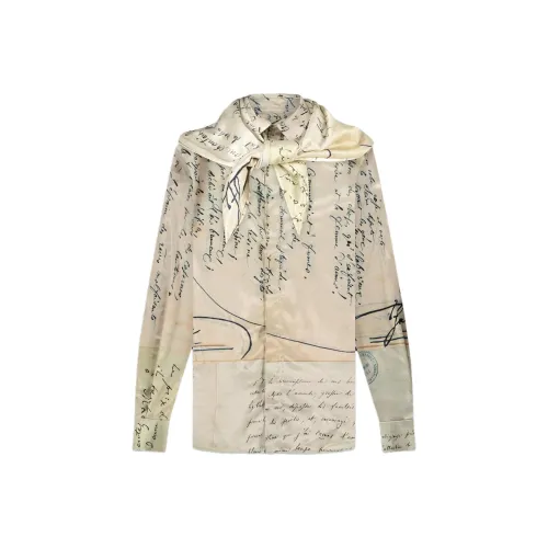 Flaneur Homme Экрю Мужские Рубашки