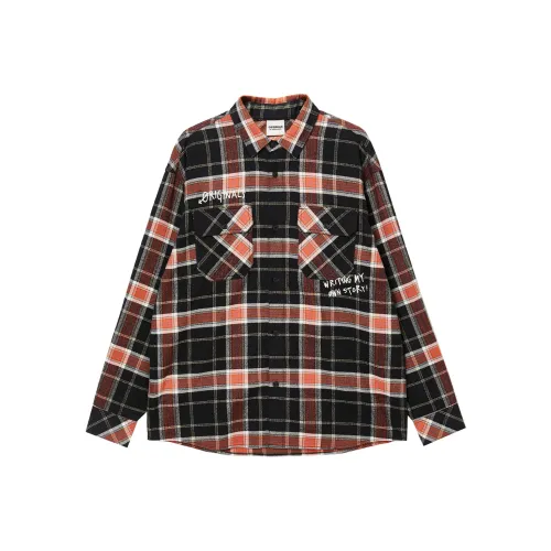 JACK JONES· Длинный рукав рубашка топ мужской черный