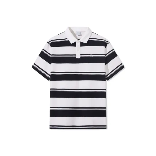 Cabbeen Поло Мужское Угольный Черный 01