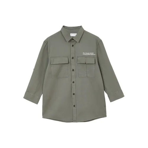 JACK JONES· Рубашка с откладным воротником Унисекс Agave Зеленая