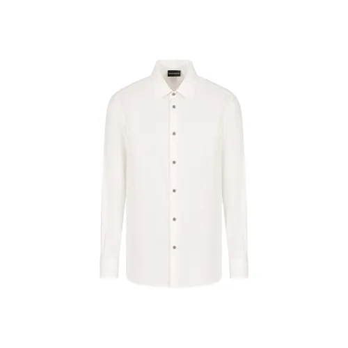 EMPORIO ARMANI Рубашка Мужская Белая