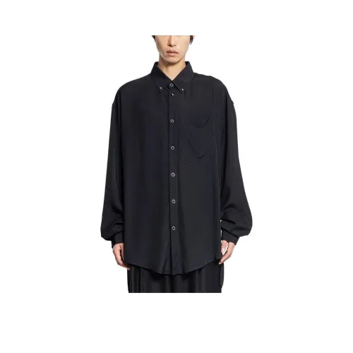 Mugler Мужские Черные Рубашки