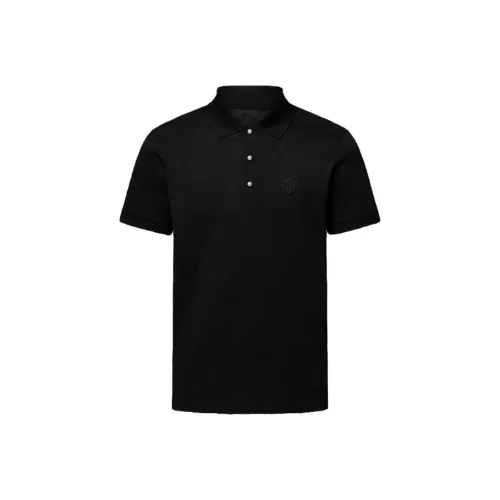 LOUIS VUITTON SS25 Поло Мужское Черное