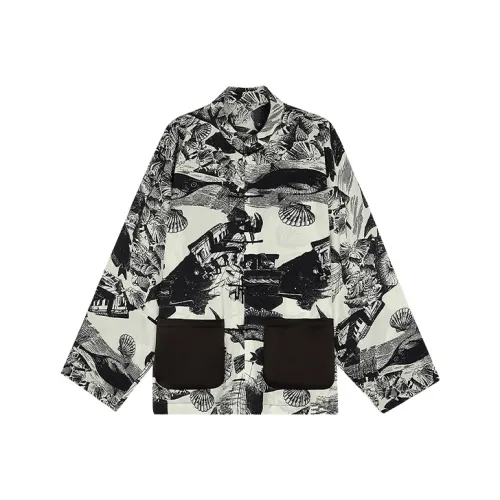 Cheng Jin Yi Bureau Черные Унисекс Рубашки