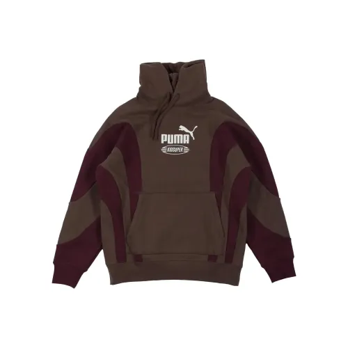 PUMA X KIDSUPER Коричневый Мужской Свитшот