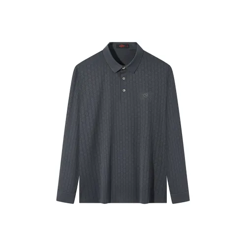Seven Carbon Gray Мужская Поло