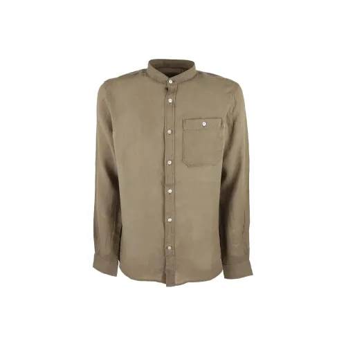 WOOLRICH Коричневый Мужской Рубашки