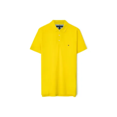 Tommy Hilfiger 1985 Series Ярко-желтая ZGS Мужская Поло