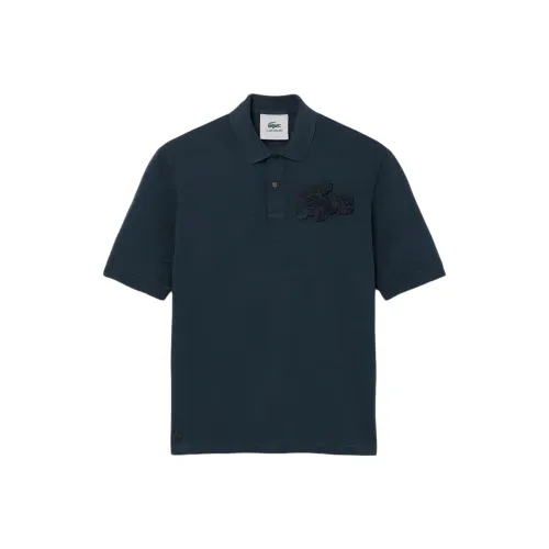 LACOSTE Поло Унисекс Черный