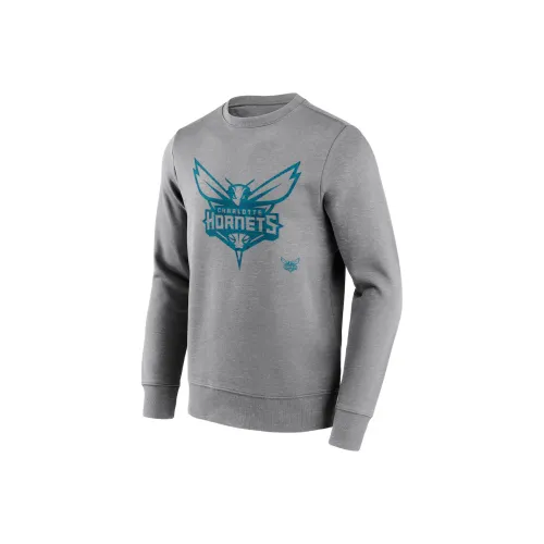 NBA Толстовка Charlotte Hornets Мужская Серого цвета