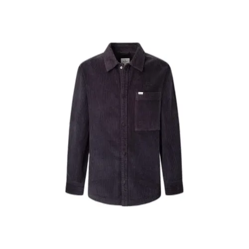 Pepe Jeans Коричневый Мужской Рубашки