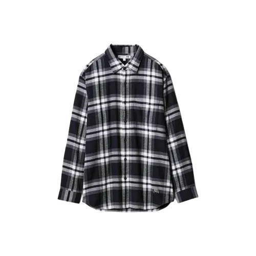 UNIQLO JWANDERSON Co Бренд 09 Черный Унисекс Рубашки