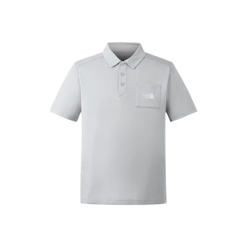 The North Face Поло Мужское Звездный Серый