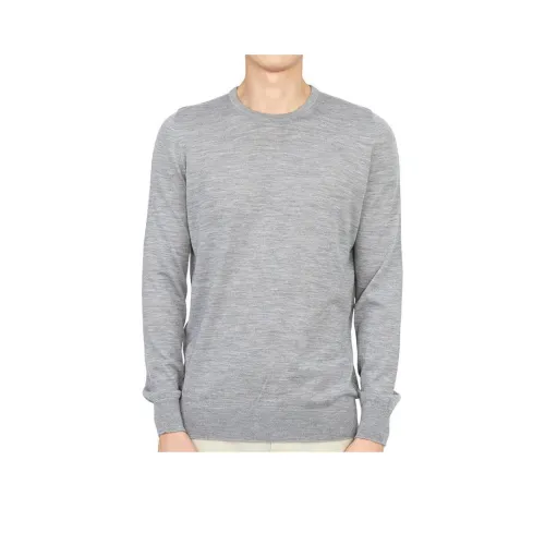 JOHNSTONS OF ELGIN Толстовка Мужская Серого цвета