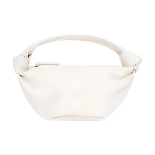 Bottega Veneta Узел Коровья кожа Одно плечо Сумка Мини Женская Белая