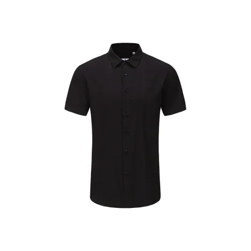 DIDIBOY SS24 Рубашка Мужская Черная Клетка