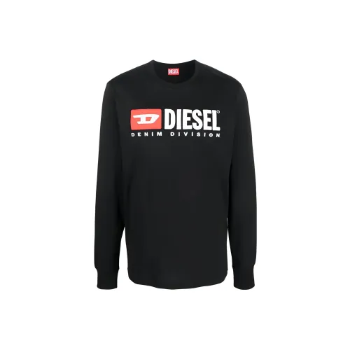 DIESEL Мужские черные T-рубашки