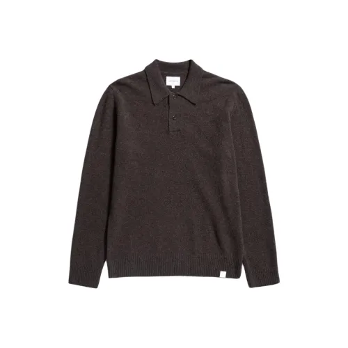 NORSE PROJECTS Поло Мужское Коричневое