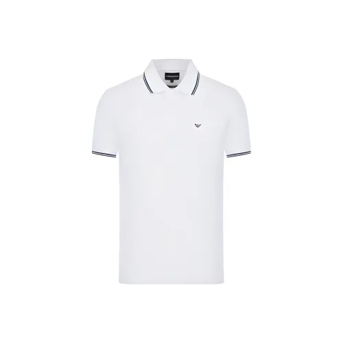 EMPORIO ARMANI Поло Мужское Белое