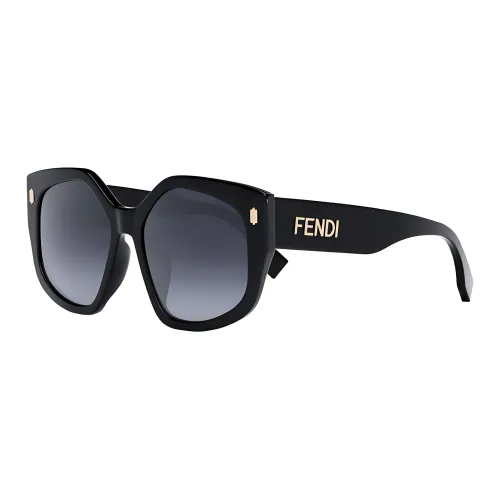 FENDI Солнцезащитные очки Черные Унисекс