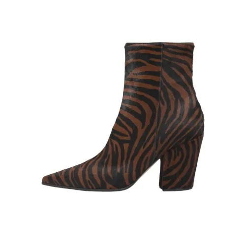 GIANVITO ROSSI Keinna Ботильоны 8,5 см Женские Коричневый