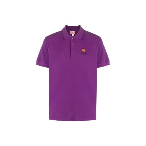 KENZO X Nigo SS23 Фиолетовая Мужская Рубашка с короткими рукавами