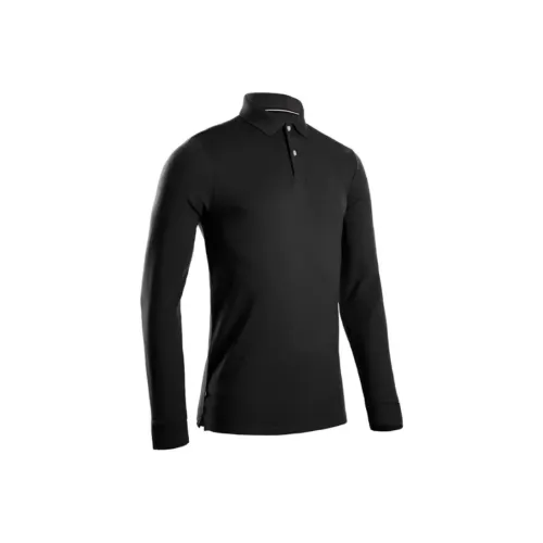 DECATHLON Поло Мужское Черное